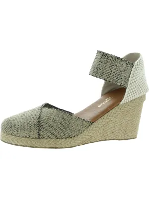 ` Womens Espadrille Round Toe Wedge Sandals