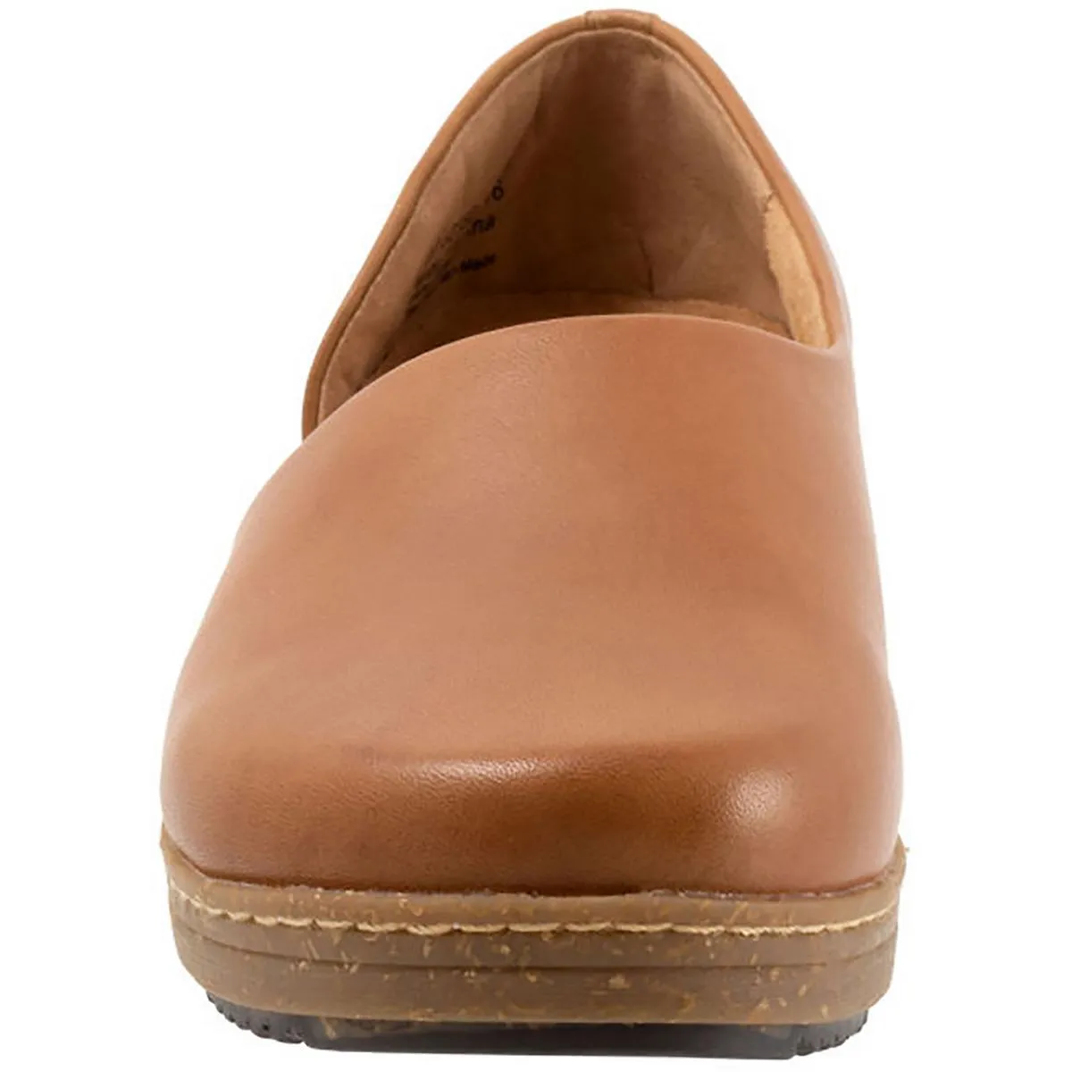 Addie Womens Leather D'Orsay Clogs