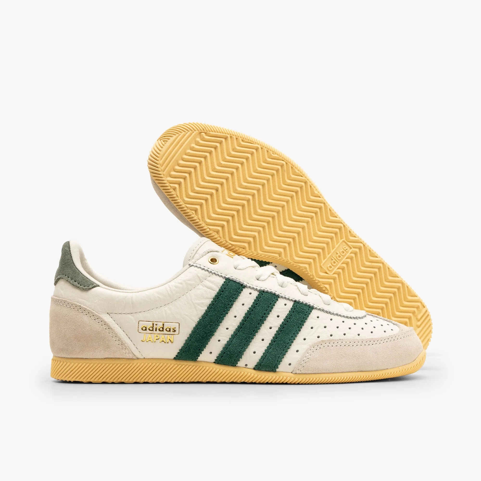 adidas Originals Women's Japan Off White / Collegiate Green