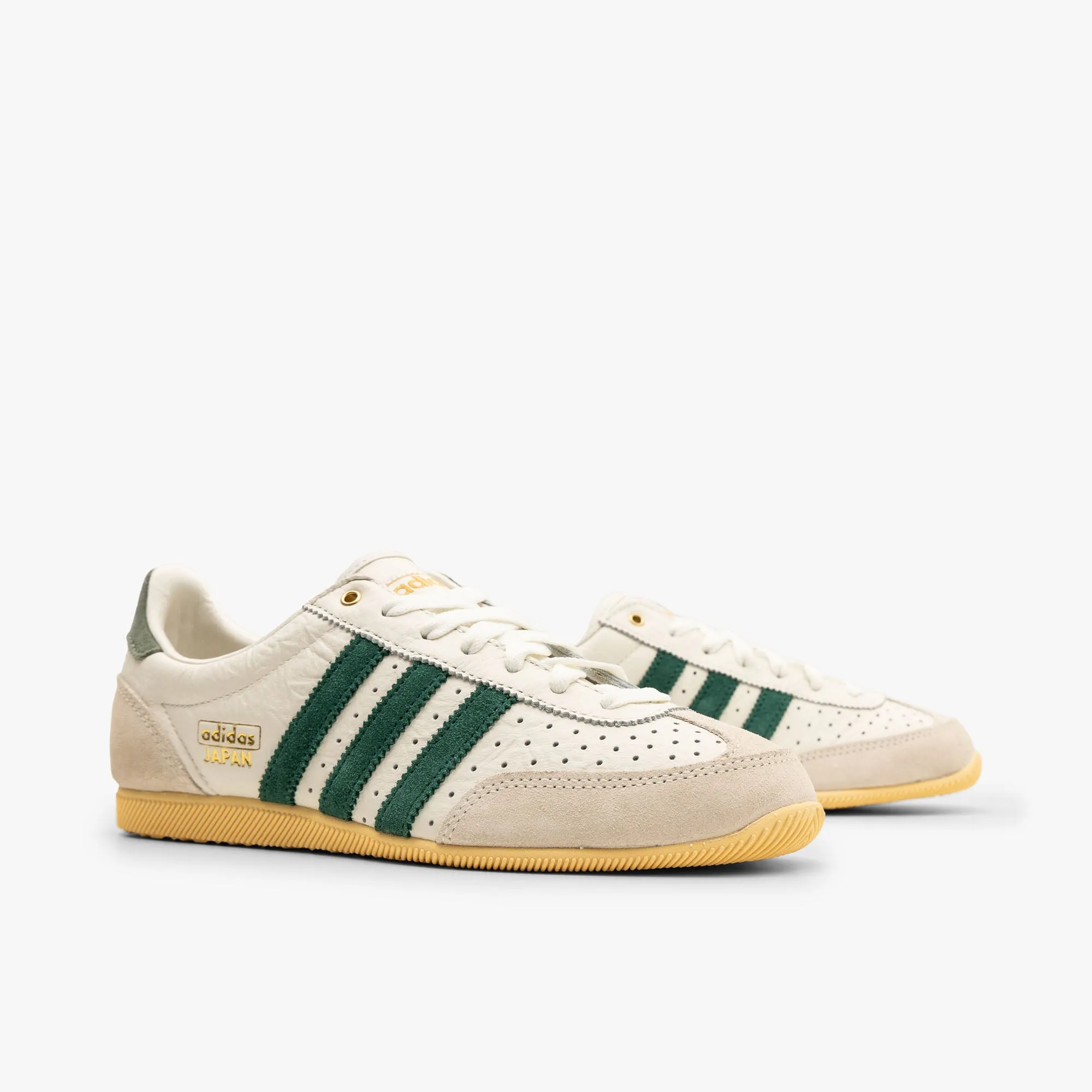 adidas Originals Women's Japan Off White / Collegiate Green