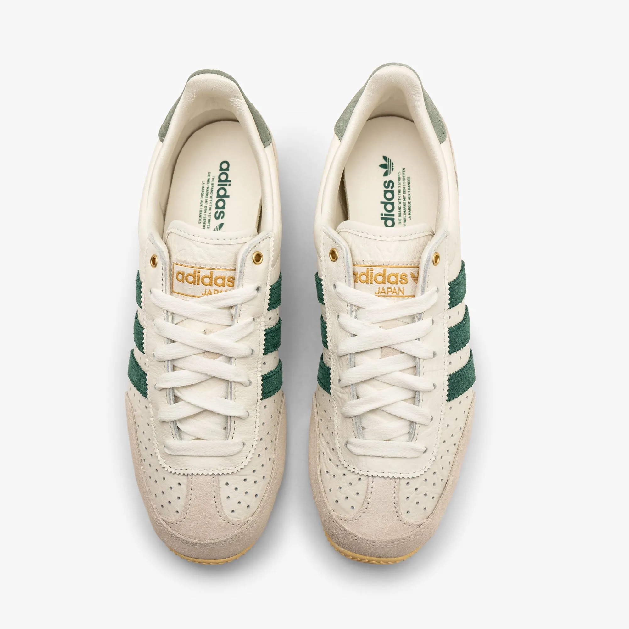 adidas Originals Women's Japan Off White / Collegiate Green