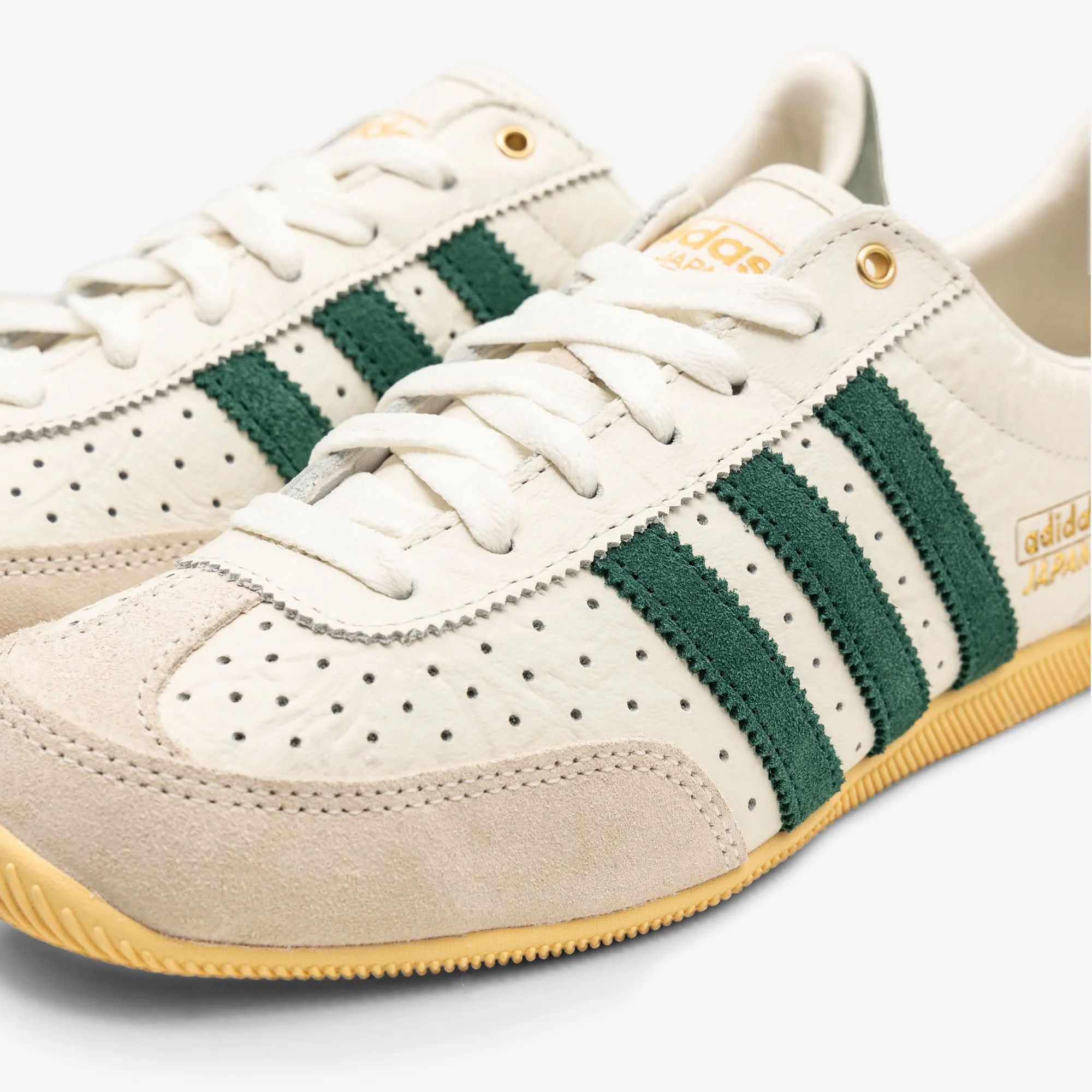 adidas Originals Women's Japan Off White / Collegiate Green