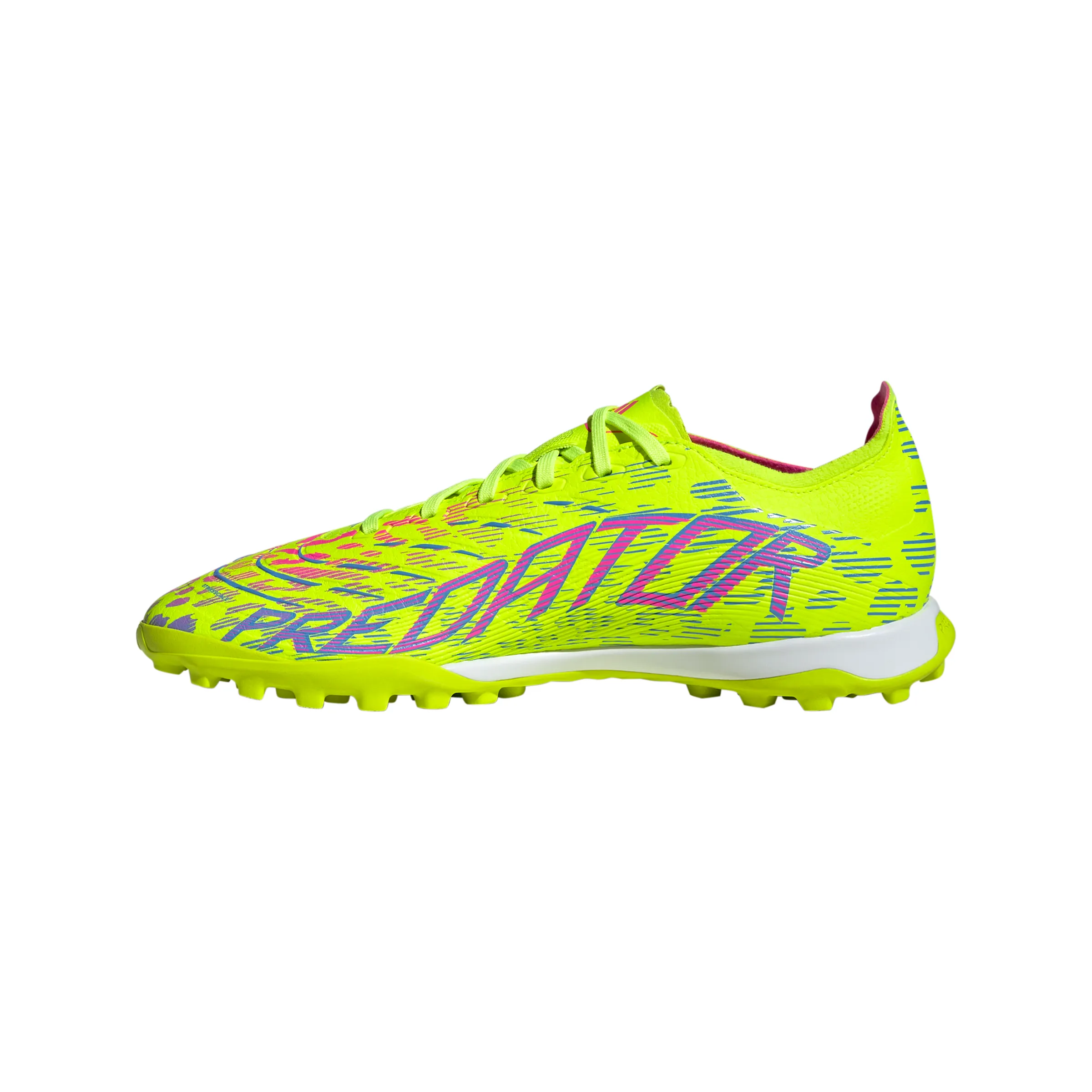adidas Predator League TF Turf Soccer Shoes - Luclem/ Blufus/ LucPnk