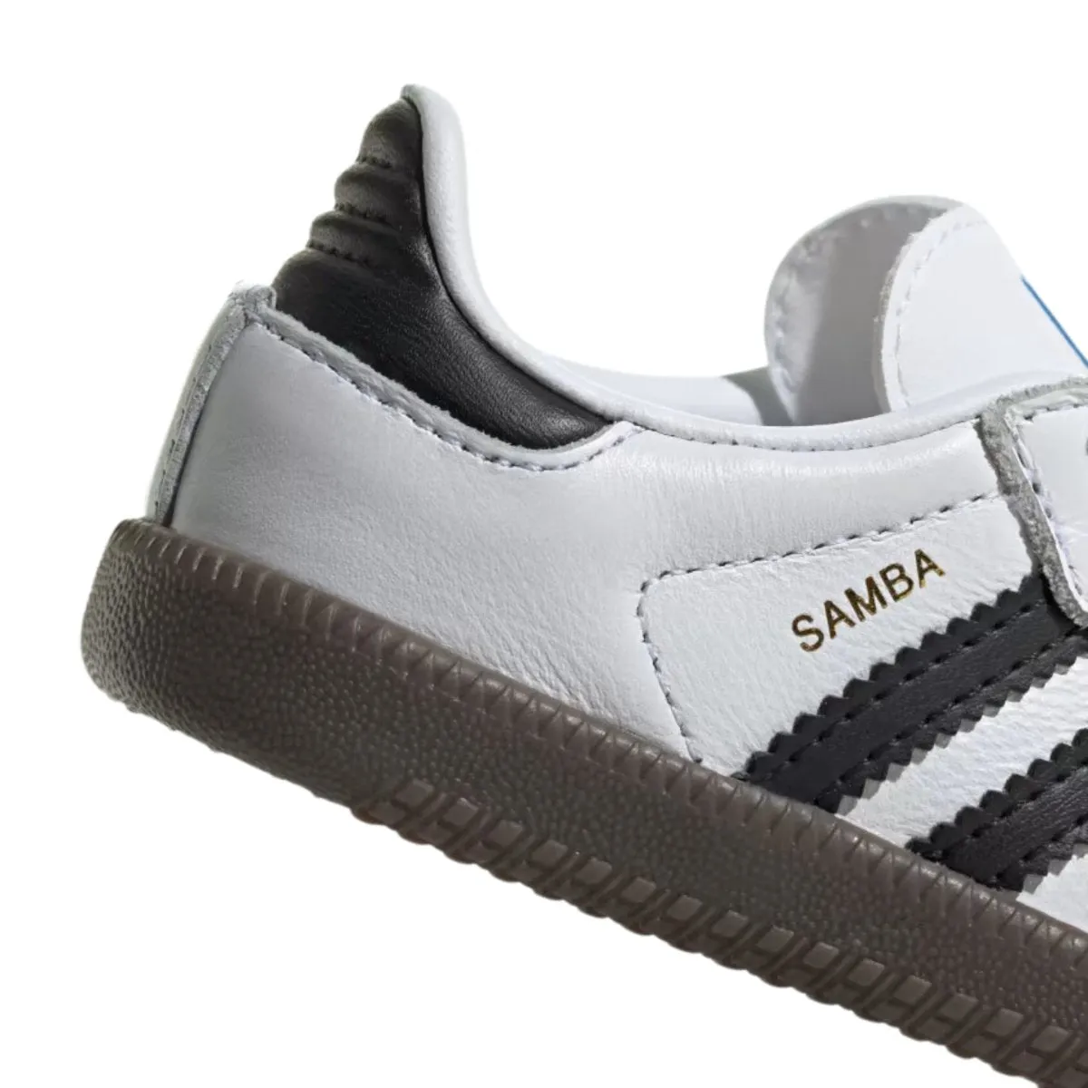 Adidas Toddler's Samba OG Cloud White/Core Black/Gum Adidas Shoes