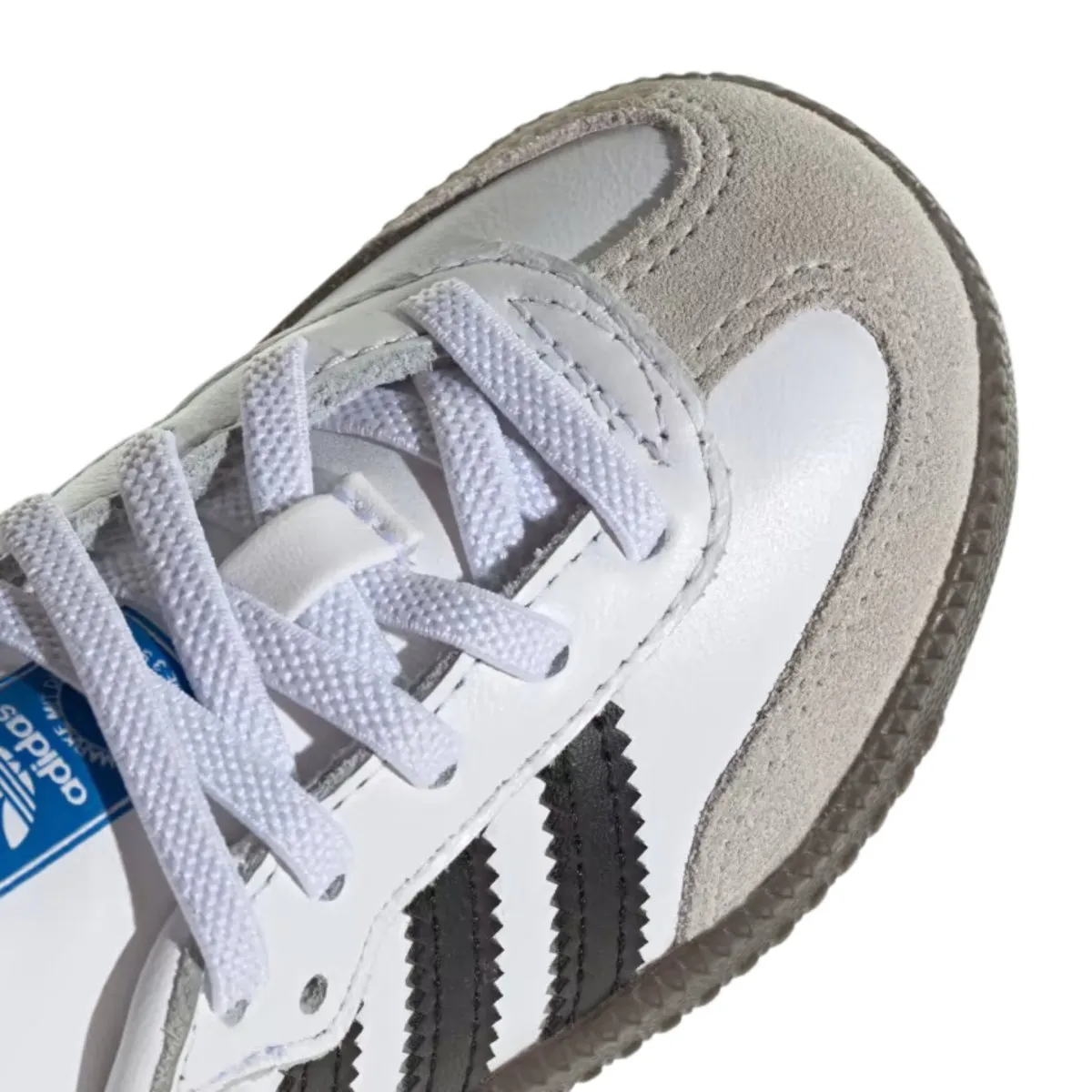 Adidas Toddler's Samba OG Cloud White/Core Black/Gum Adidas Shoes