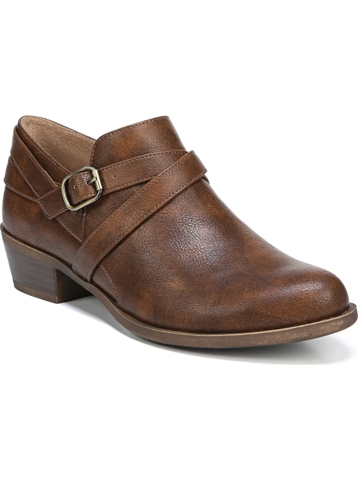 Adley Womens Padded Insole Stacked Heel Clogs
