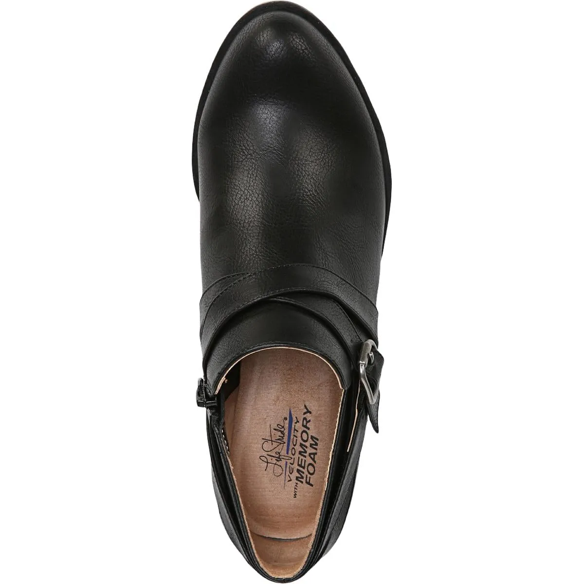 Adley Womens Padded Insole Stacked Heel Clogs
