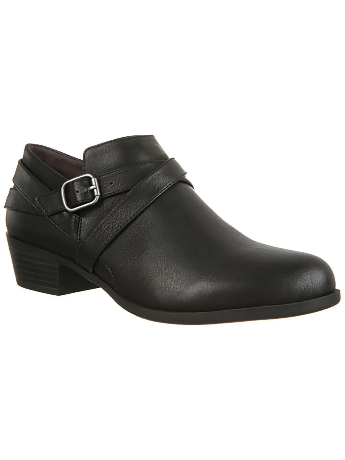 Adley Womens Padded Insole Stacked Heel Clogs