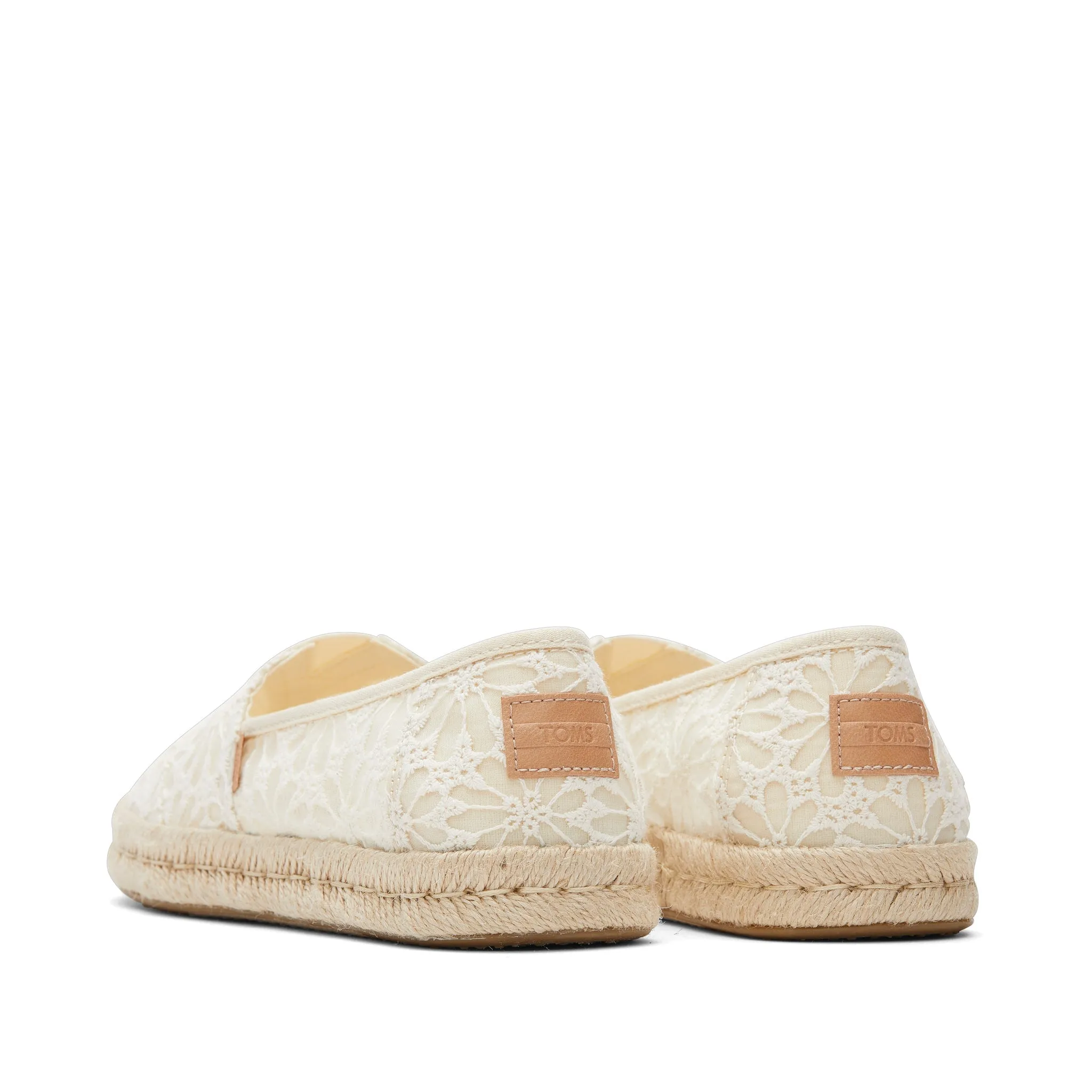 Alpargata Rope 2.0 Natural Floral Lace Espadrille