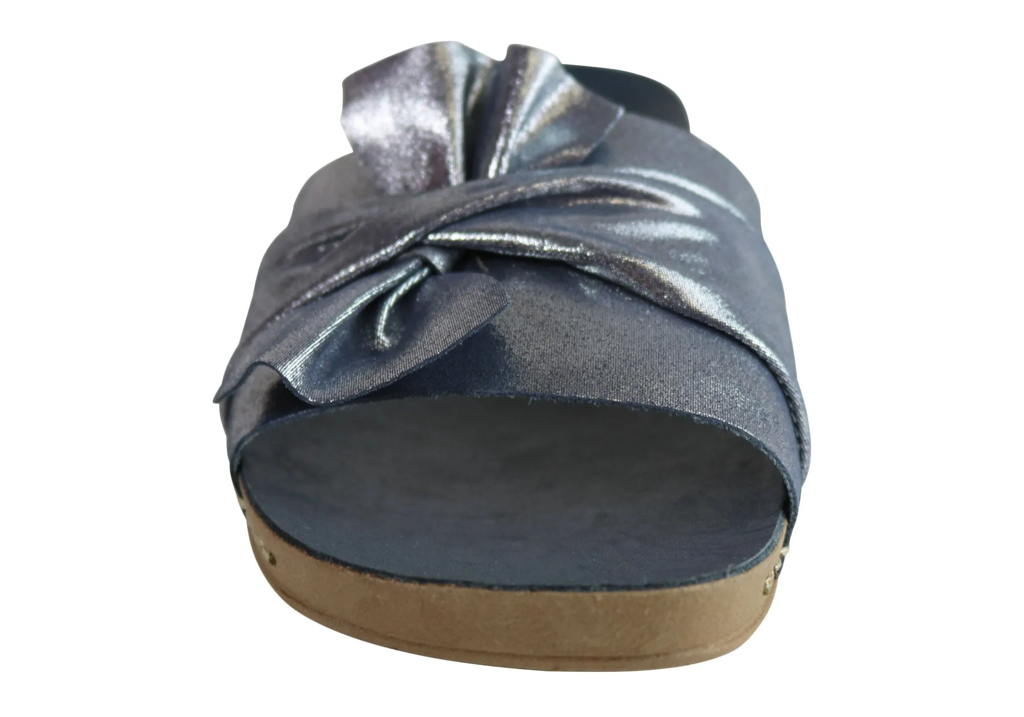 Andacco Maze Womens Comfortable Leather Slide Sandals Made In Brazil Andacco Shoes
