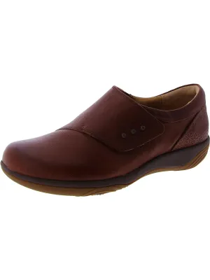 ANNA Womens Leather Round toe Clogs