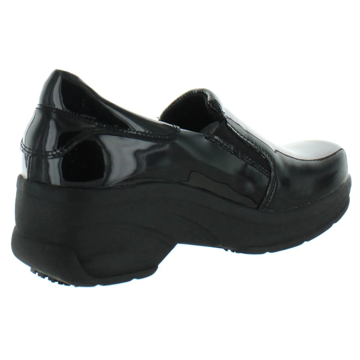 Appreciate Womens Patent Leather Comfort Clogs