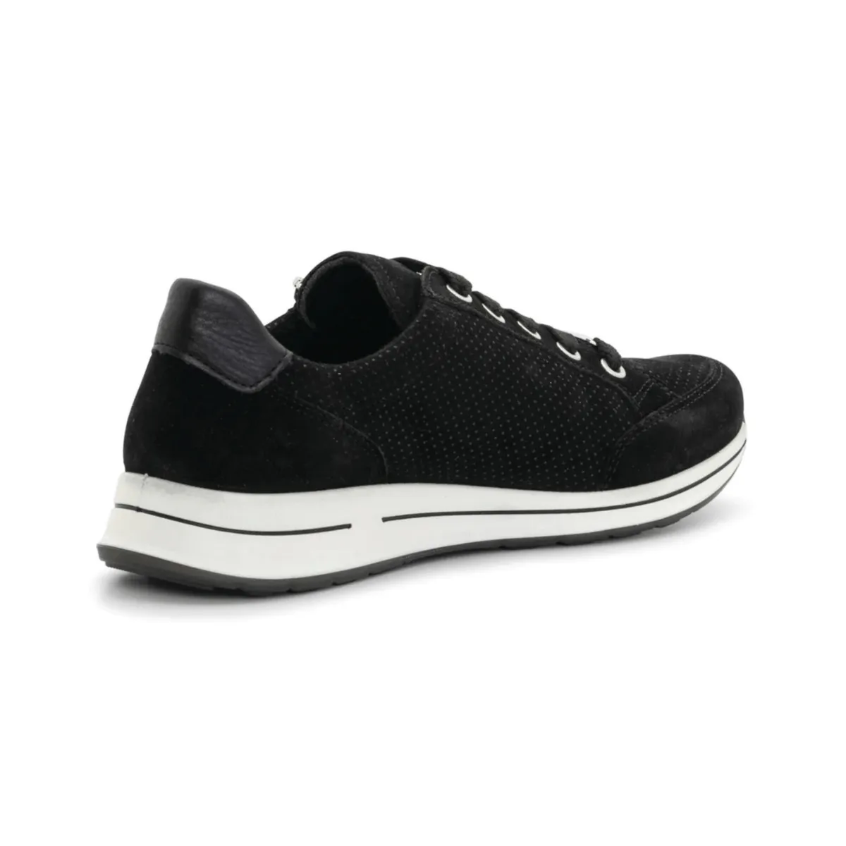 Ara Women's Oleanna Black Puntikid Suede