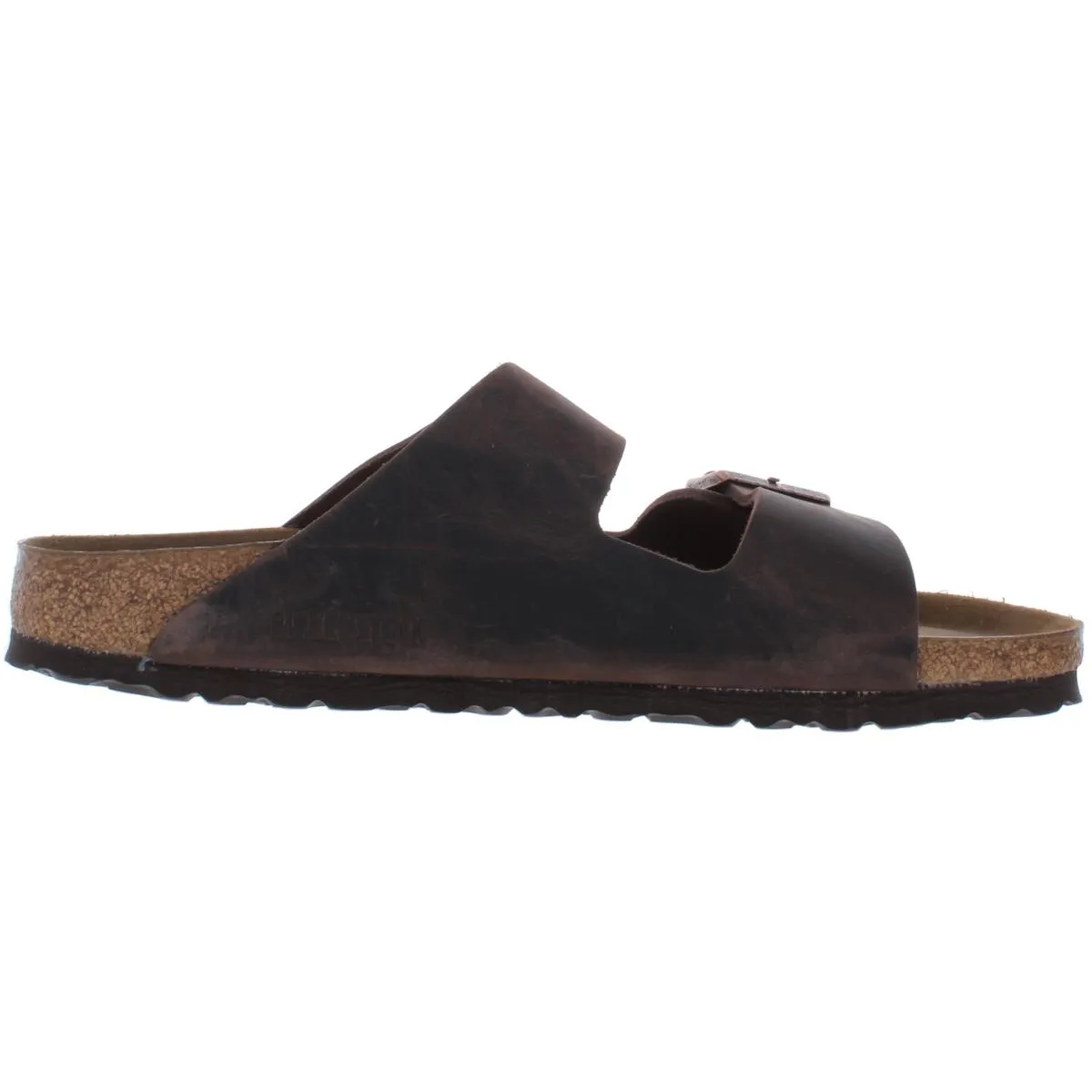 Arizona Womens Nubuck Slide Footbed Sandals