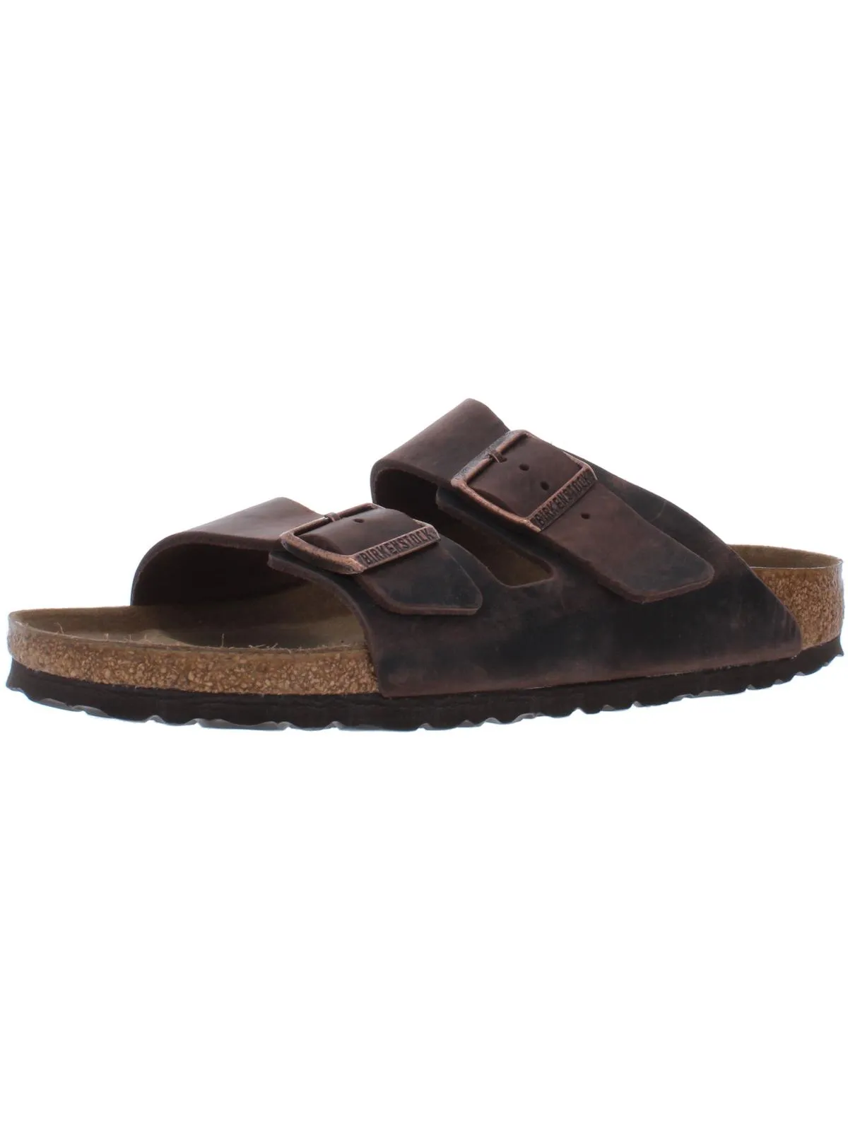 Arizona Womens Nubuck Slide Footbed Sandals