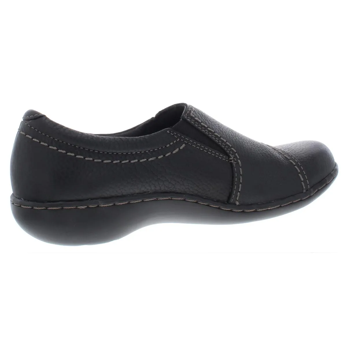 Ashland Effie Womens Leather Pebbled Clogs