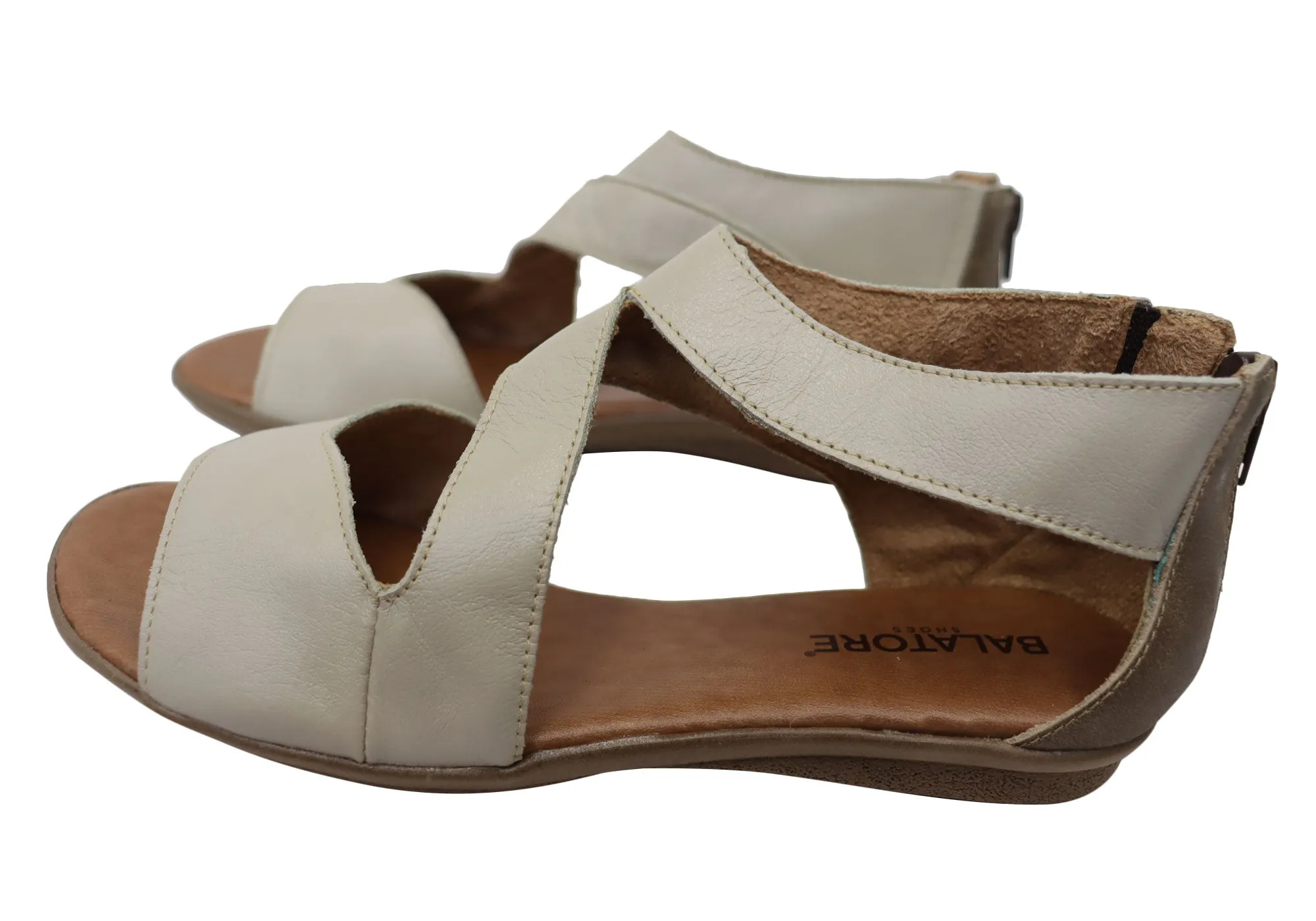 Balatore Donna Womens Comfortable Leather Sandals Made In Brazil Balatore Shoes