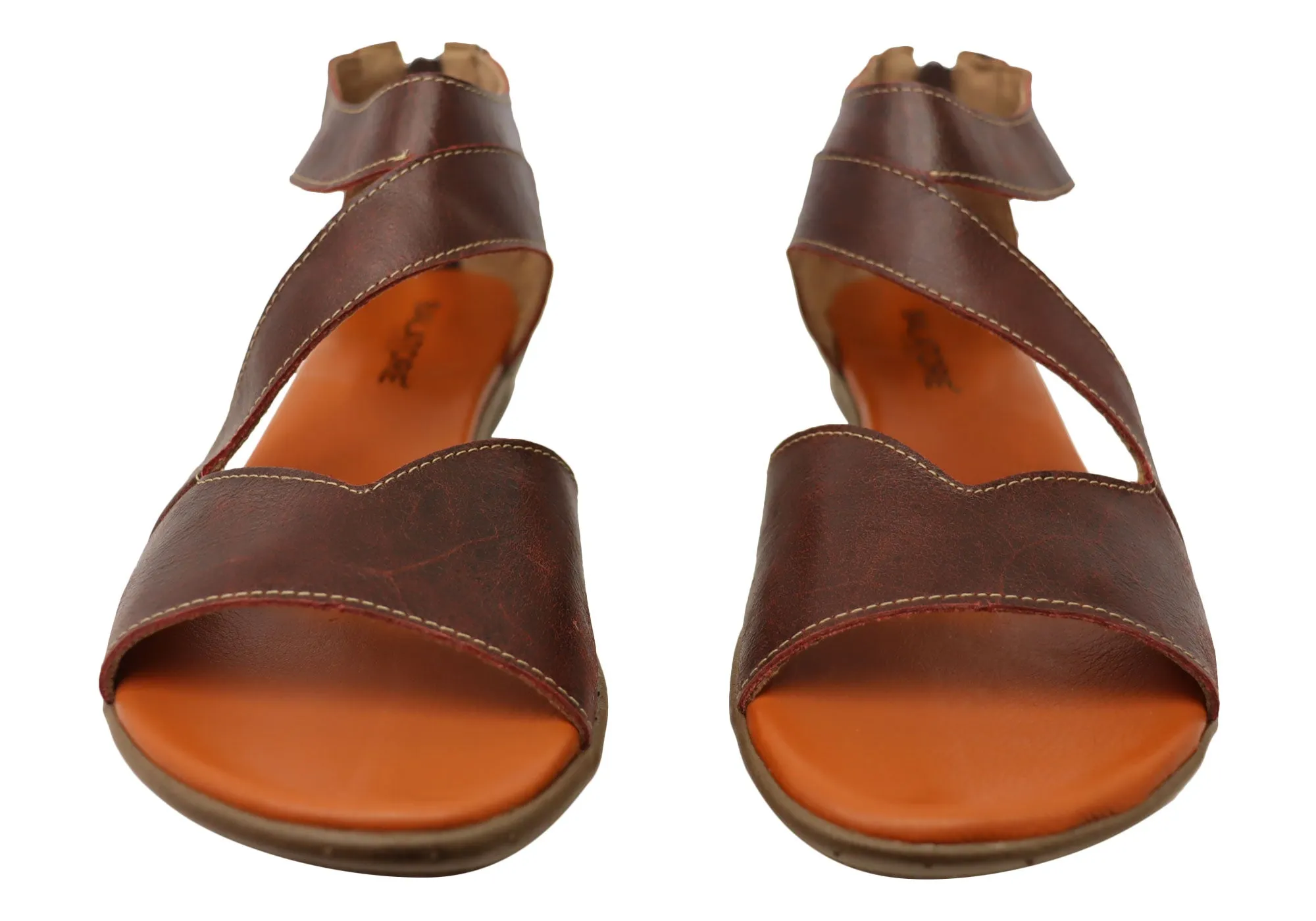 Balatore Donna Womens Comfortable Leather Sandals Made In Brazil Balatore Shoes
