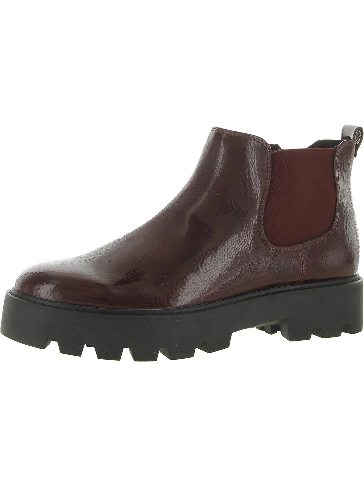 Balin Womens Lugged Sole Ankle Chelsea Boots