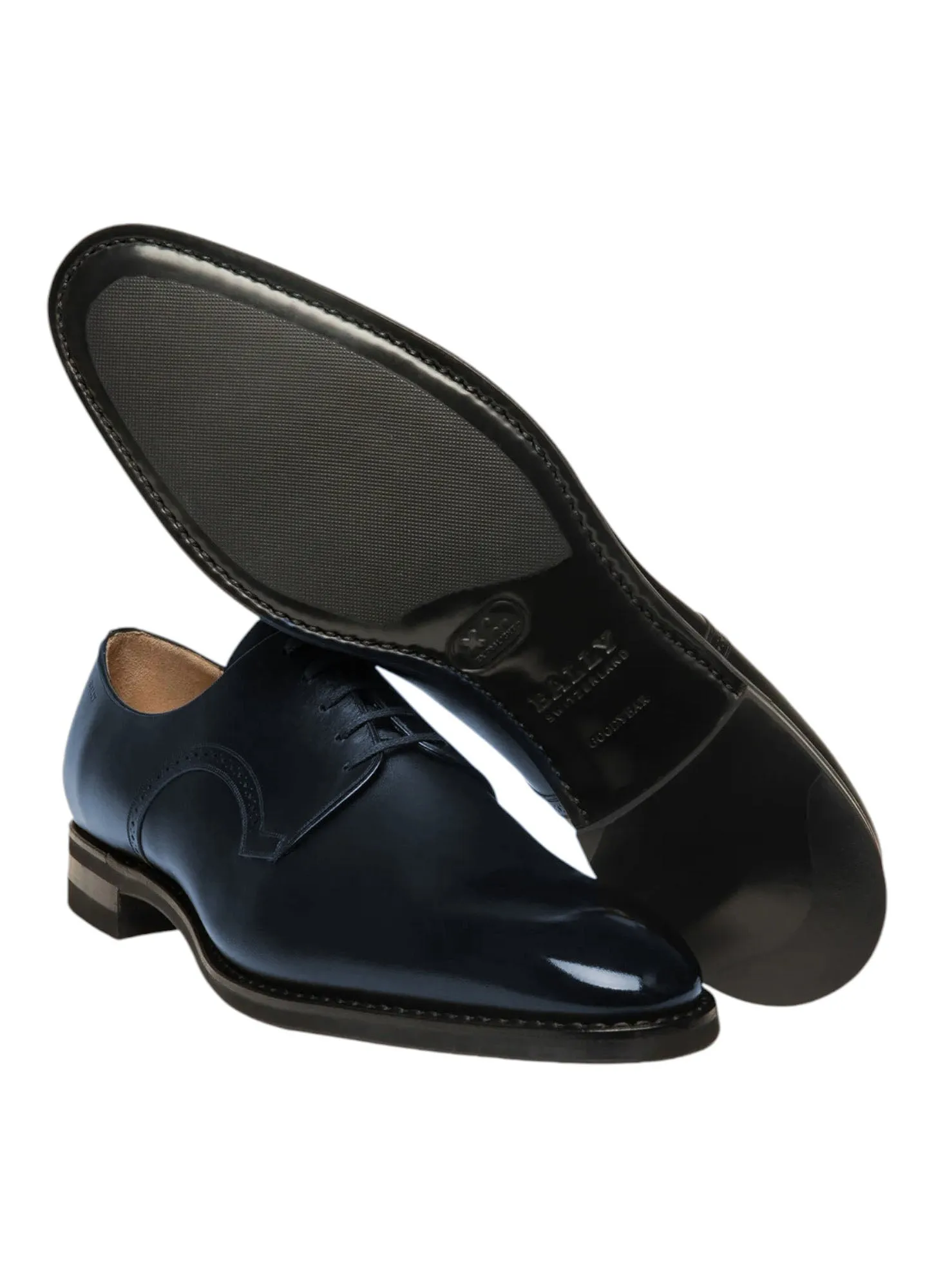 Bally Scrivani 6237916 Men's Agata Calf Leather Derby Shoes