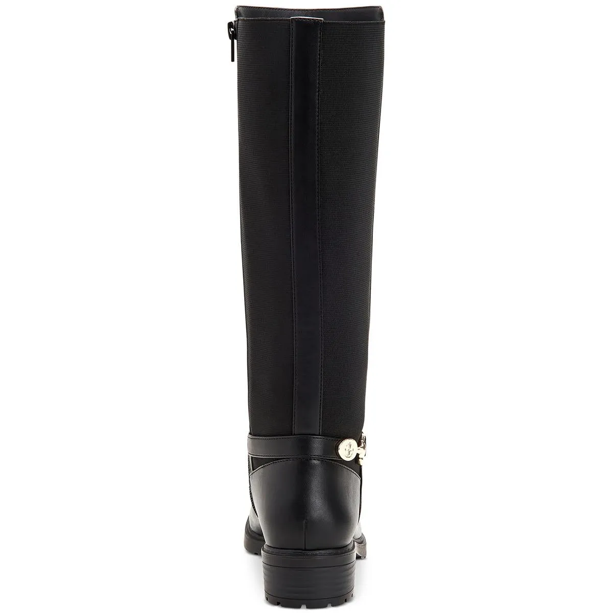 Barnibee Womens Leather Riding Knee-High Boots