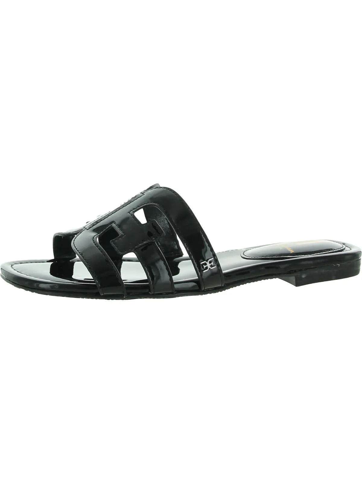 Bay Womens Leather Flat Sandals