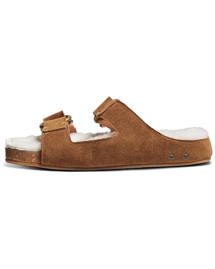 beek Buzzard Shearling Suede Clog
