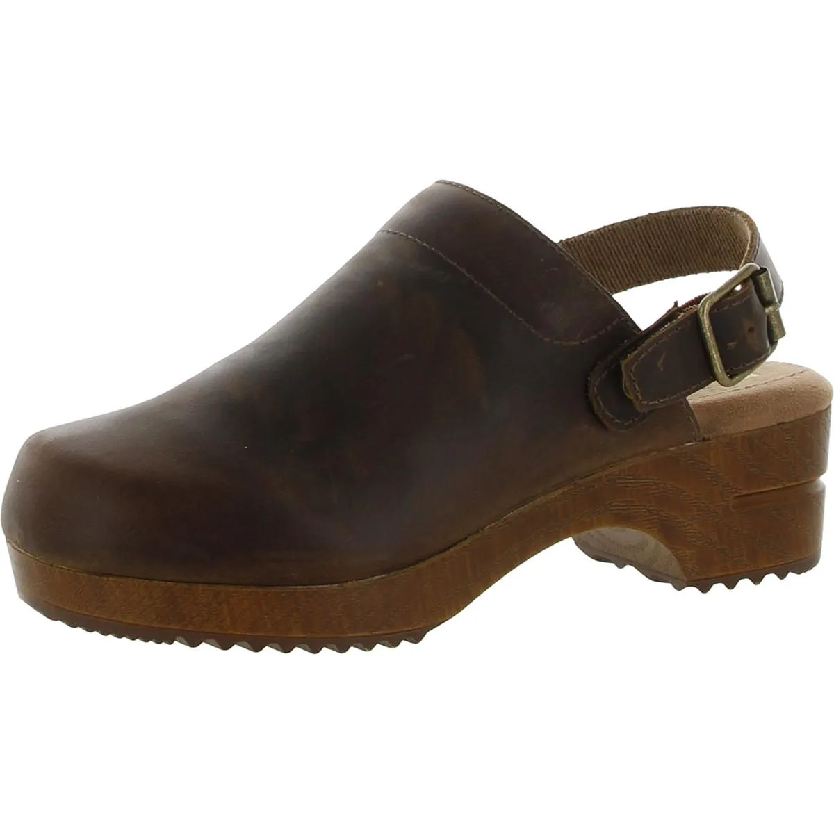 Being Womens Suede Slip On Clogs