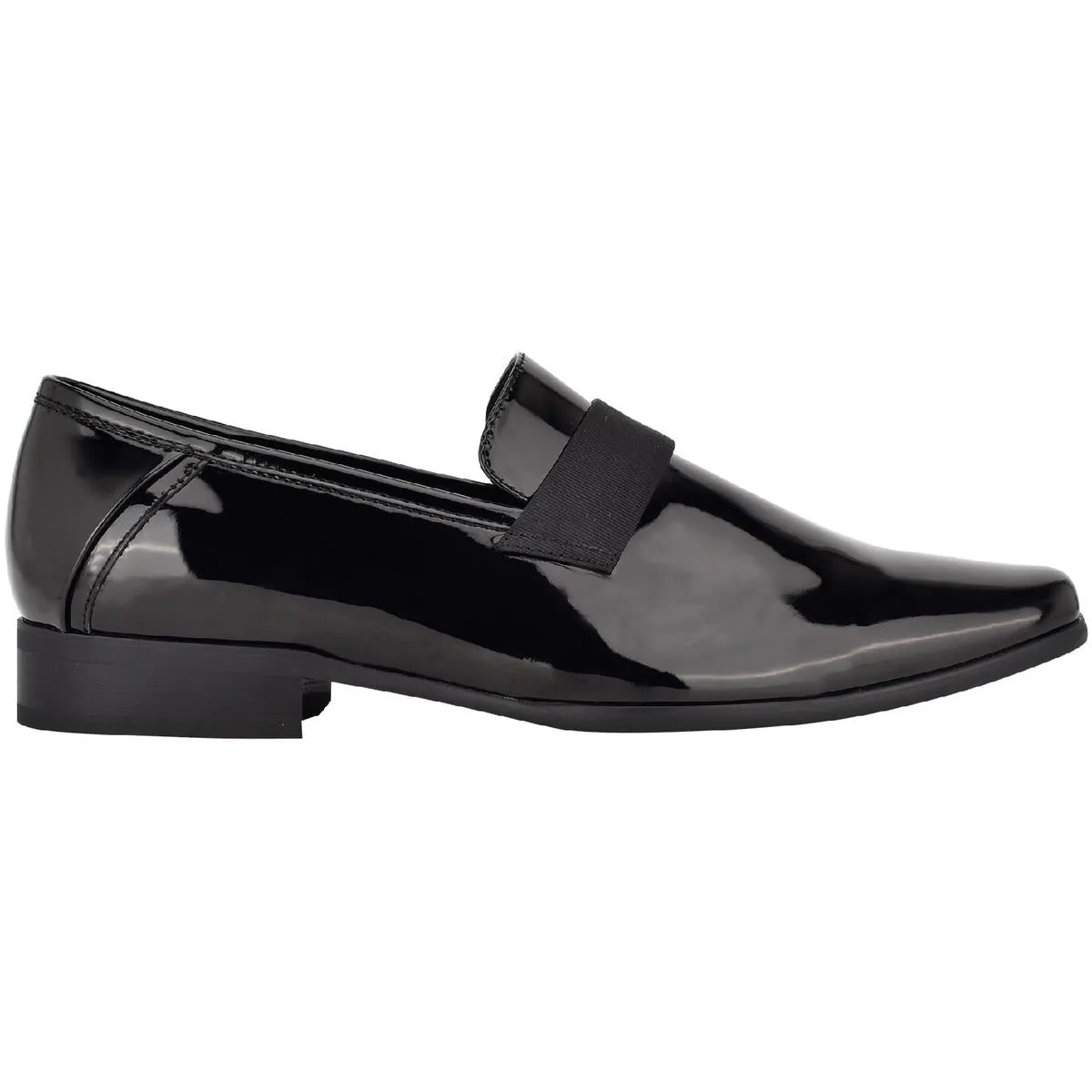 Bernard Mens Patent Leather Square Toe Oxfords