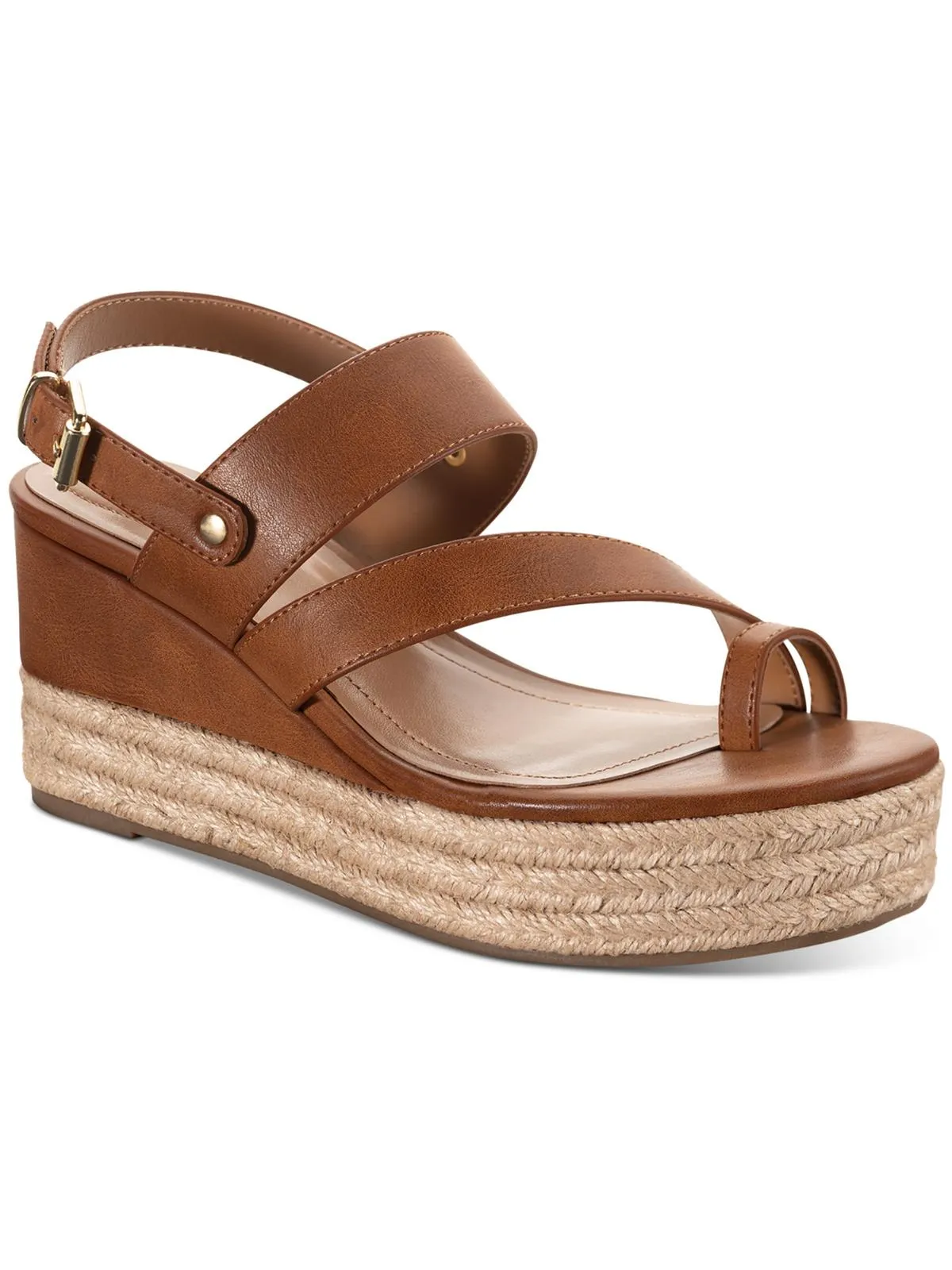 Bettyy Womens Animal Print Espadrille Wedge Sandals