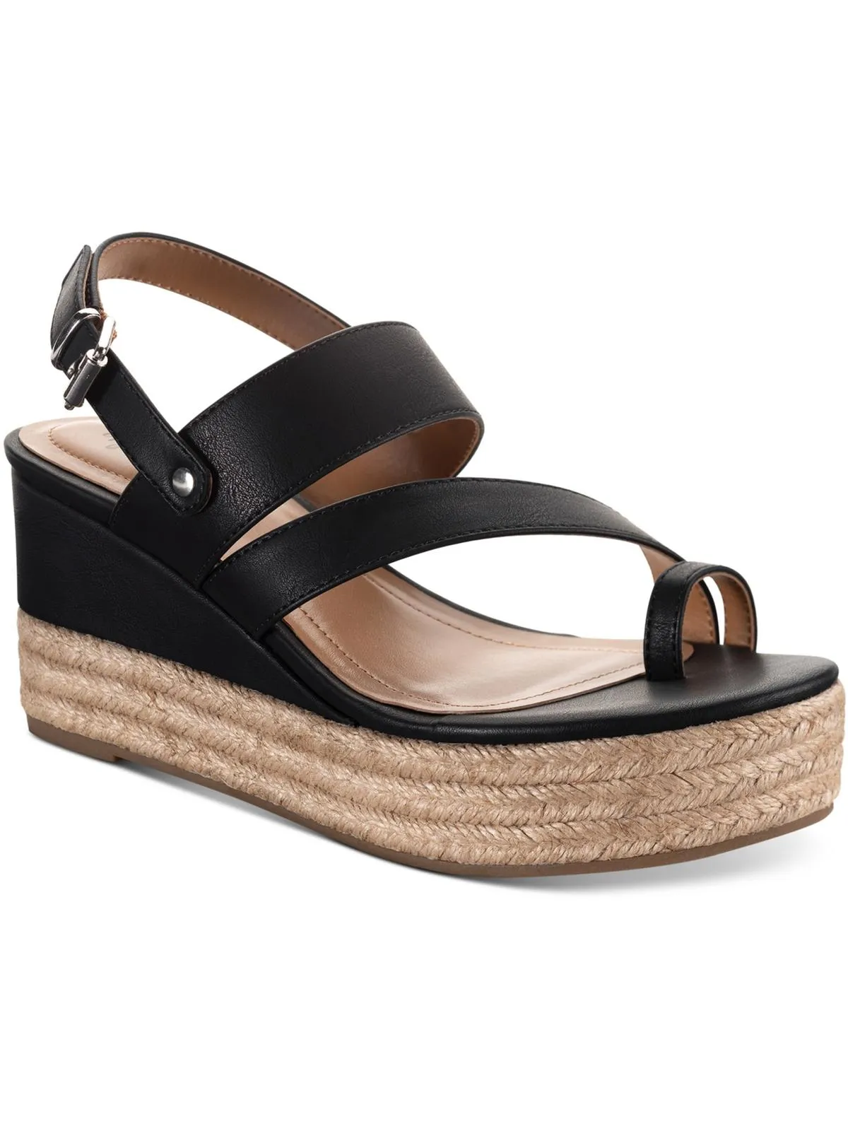 Bettyy Womens Animal Print Espadrille Wedge Sandals