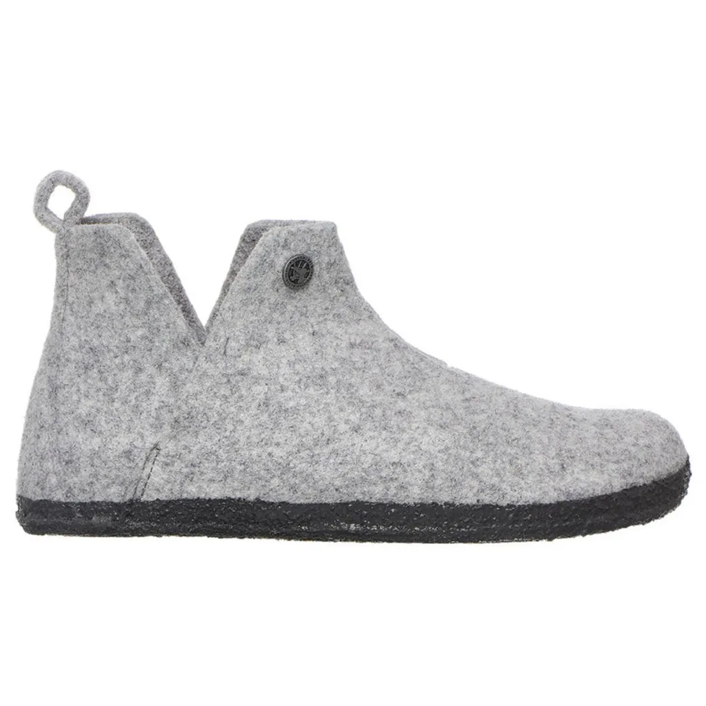 Birkenstock Andermatt Shearling Wool Felt Unisex Slipper Boots