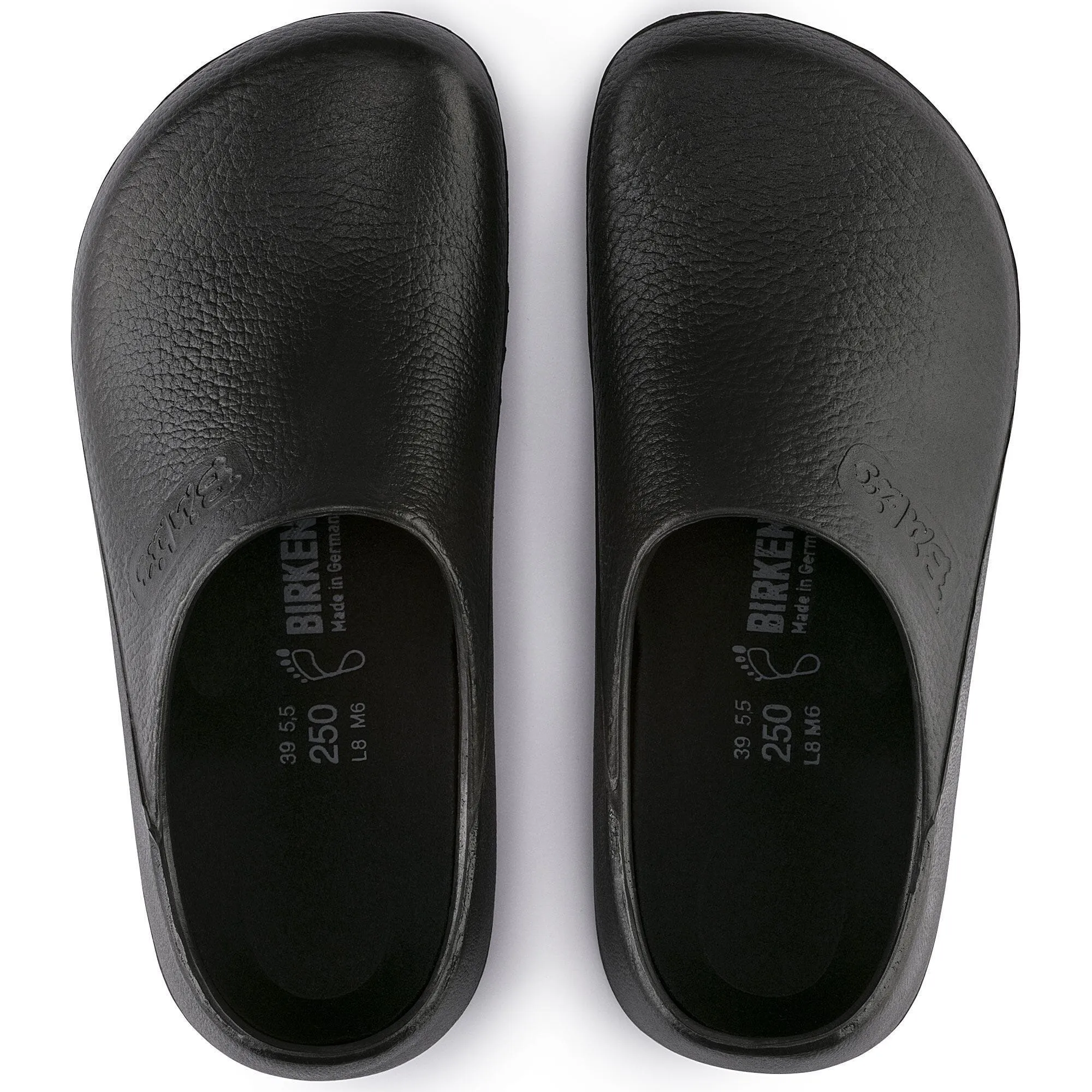 BIRKENSTOCK PROFI-BIRKI BLACK POLYURETHANE UNISEX