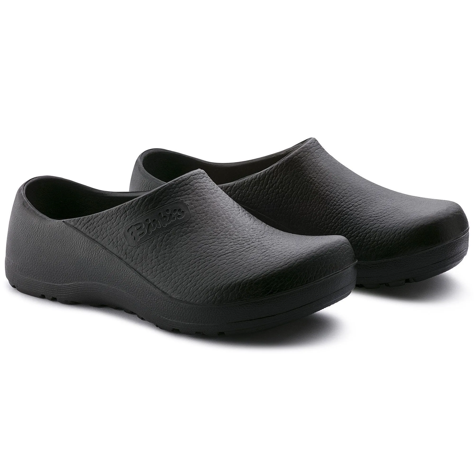 BIRKENSTOCK PROFI-BIRKI BLACK POLYURETHANE UNISEX