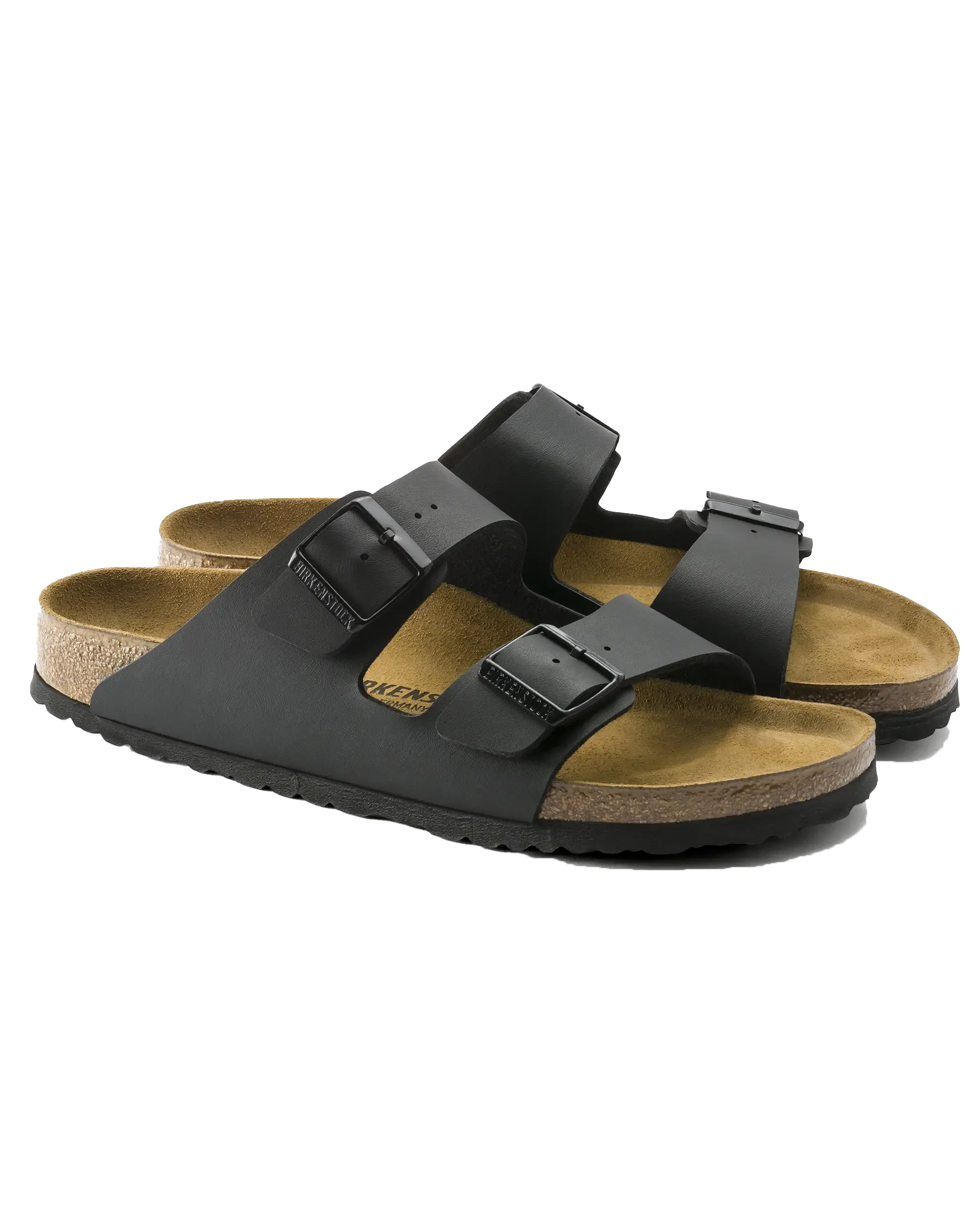Birkenstock Shoes Arizona Birko Flor Sandals in Black