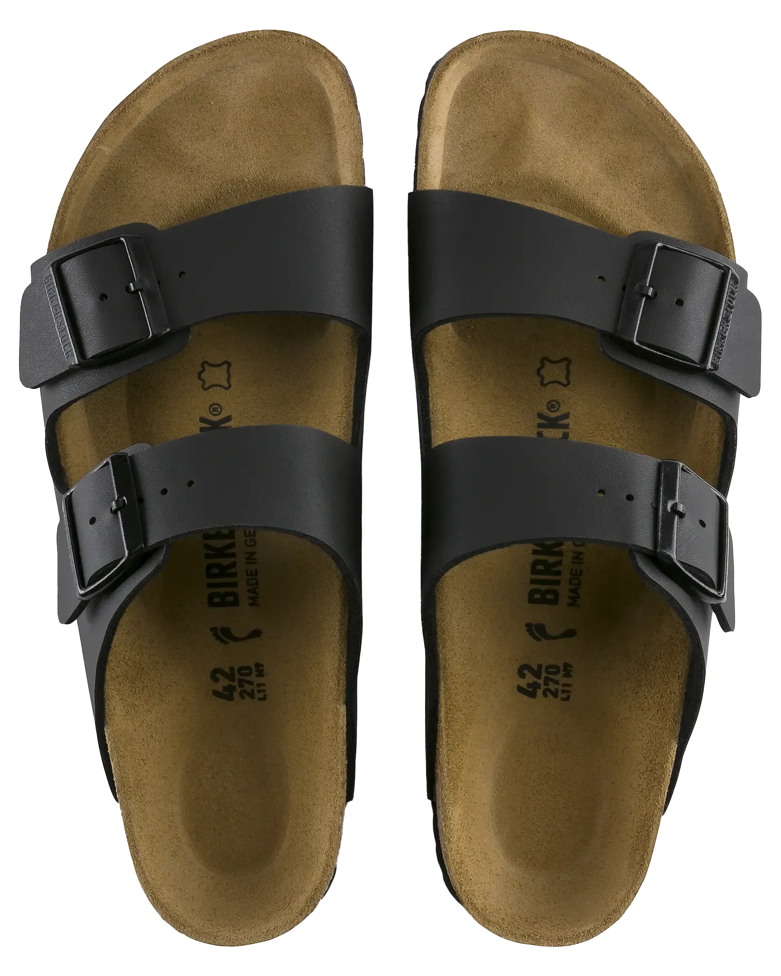 Birkenstock Shoes Arizona Birko Flor Sandals in Black