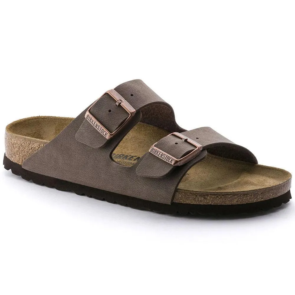 Birkenstock Women's Arizona Birko-Flor Nubuck Mocha
