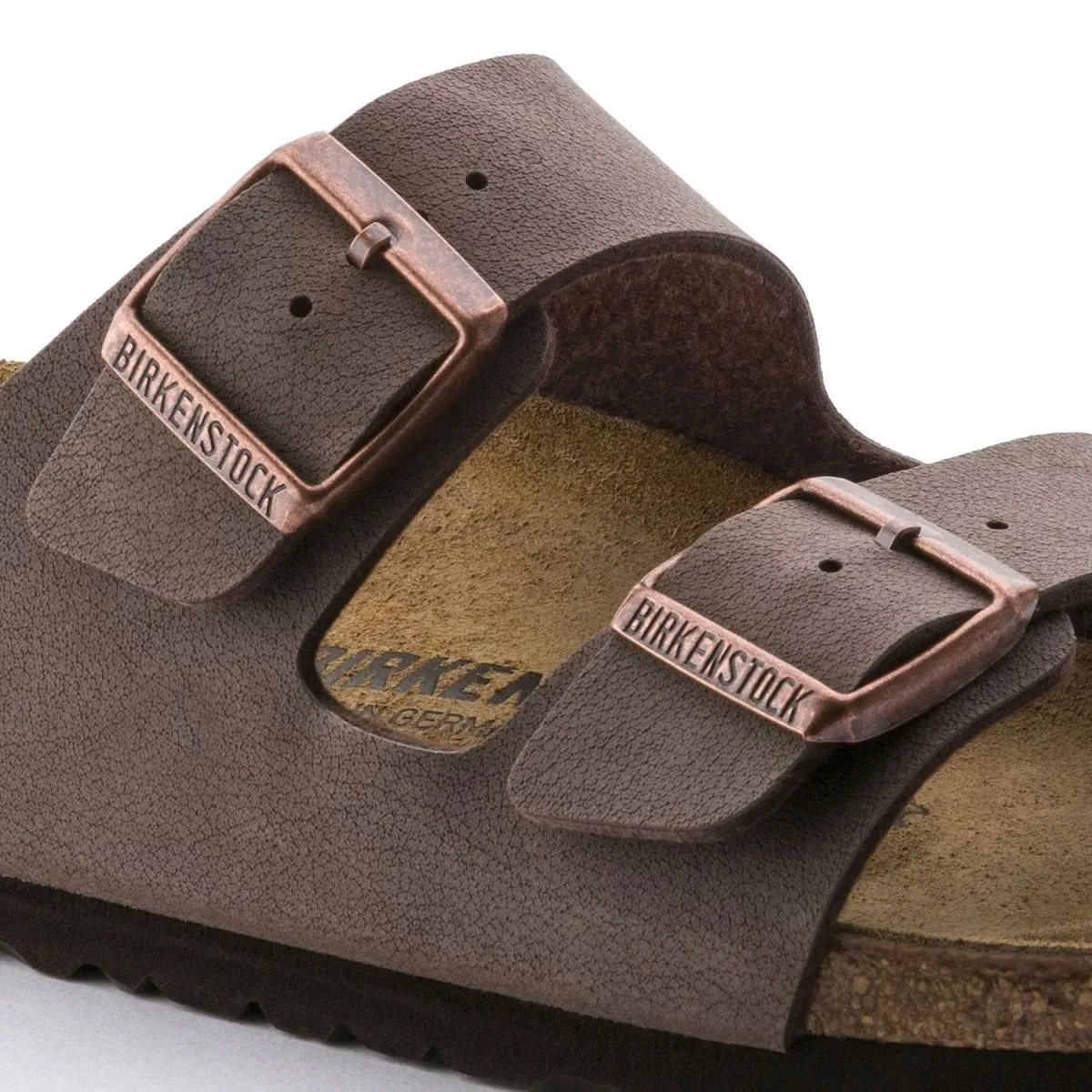 Birkenstock Women's Arizona Birko-Flor Nubuck Mocha