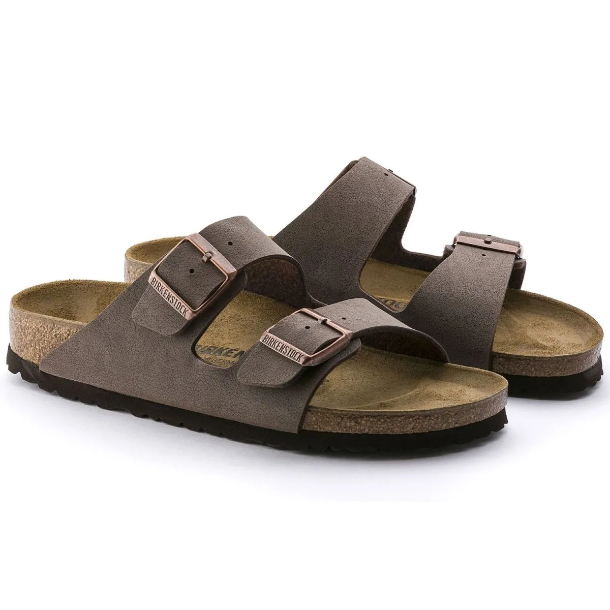Birkenstock Women's Arizona Birko-Flor Nubuck Mocha