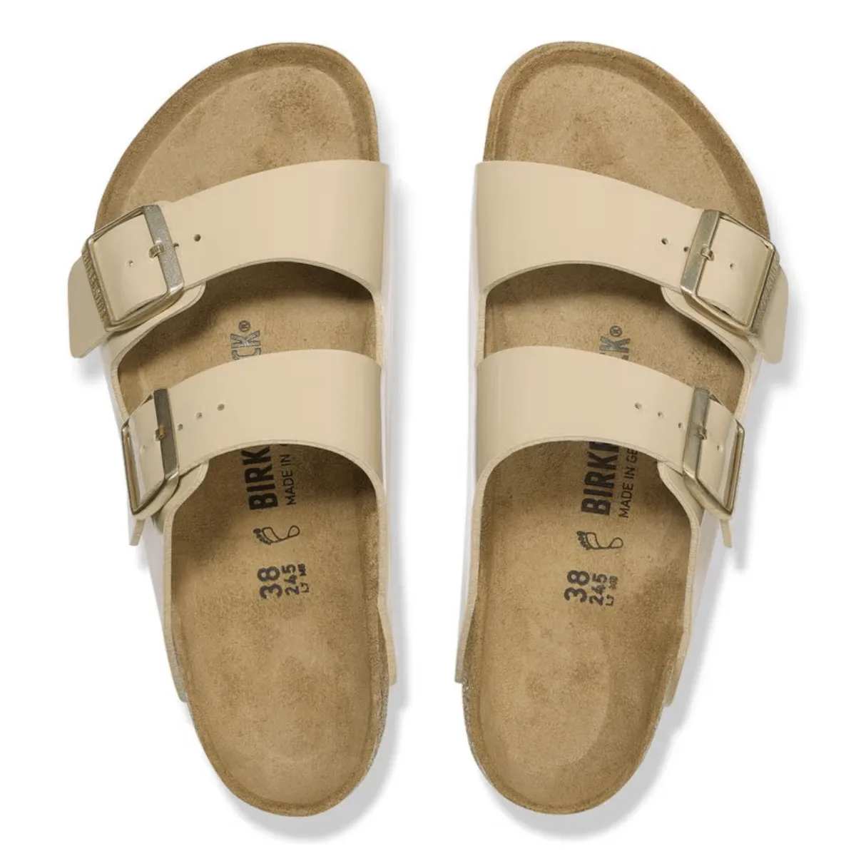 Birkenstock Women's Arizona Birko-Flor Patent Sand