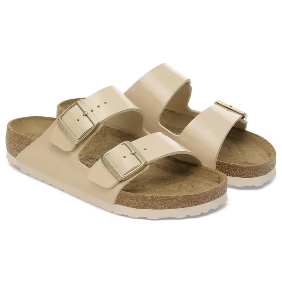 Birkenstock Women's Arizona Birko-Flor Patent Sand