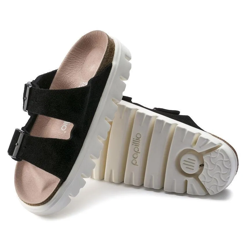 Birkenstock Women's Arizona Chunky Suede Black