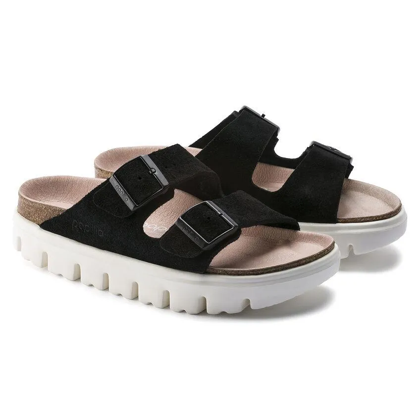 Birkenstock Women's Arizona Chunky Suede Black