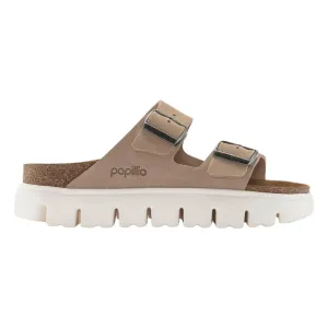 Birkenstock Women's Arizona Chunky Warm Sand Suede