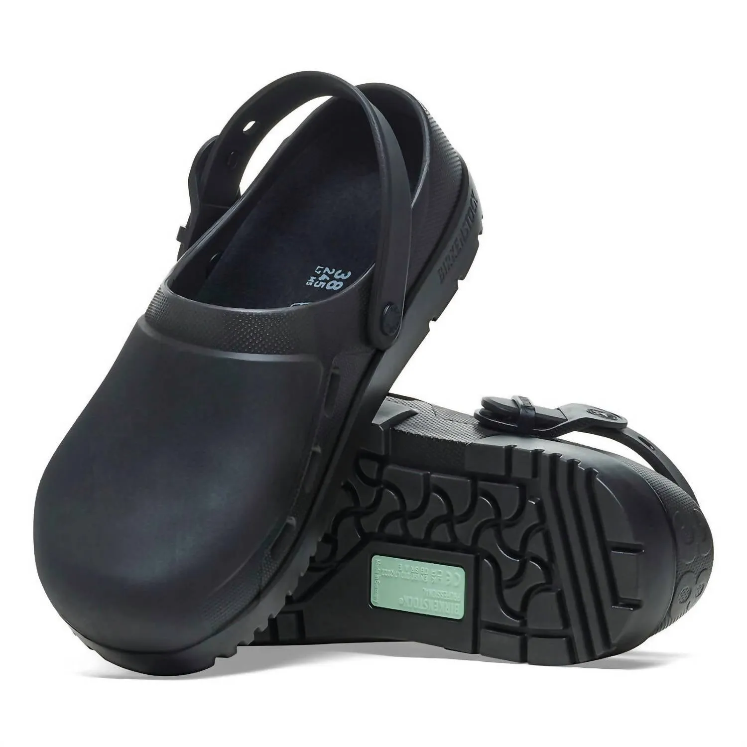 Birki Air 2.0 Clogs - Regular/wide In Jet Black