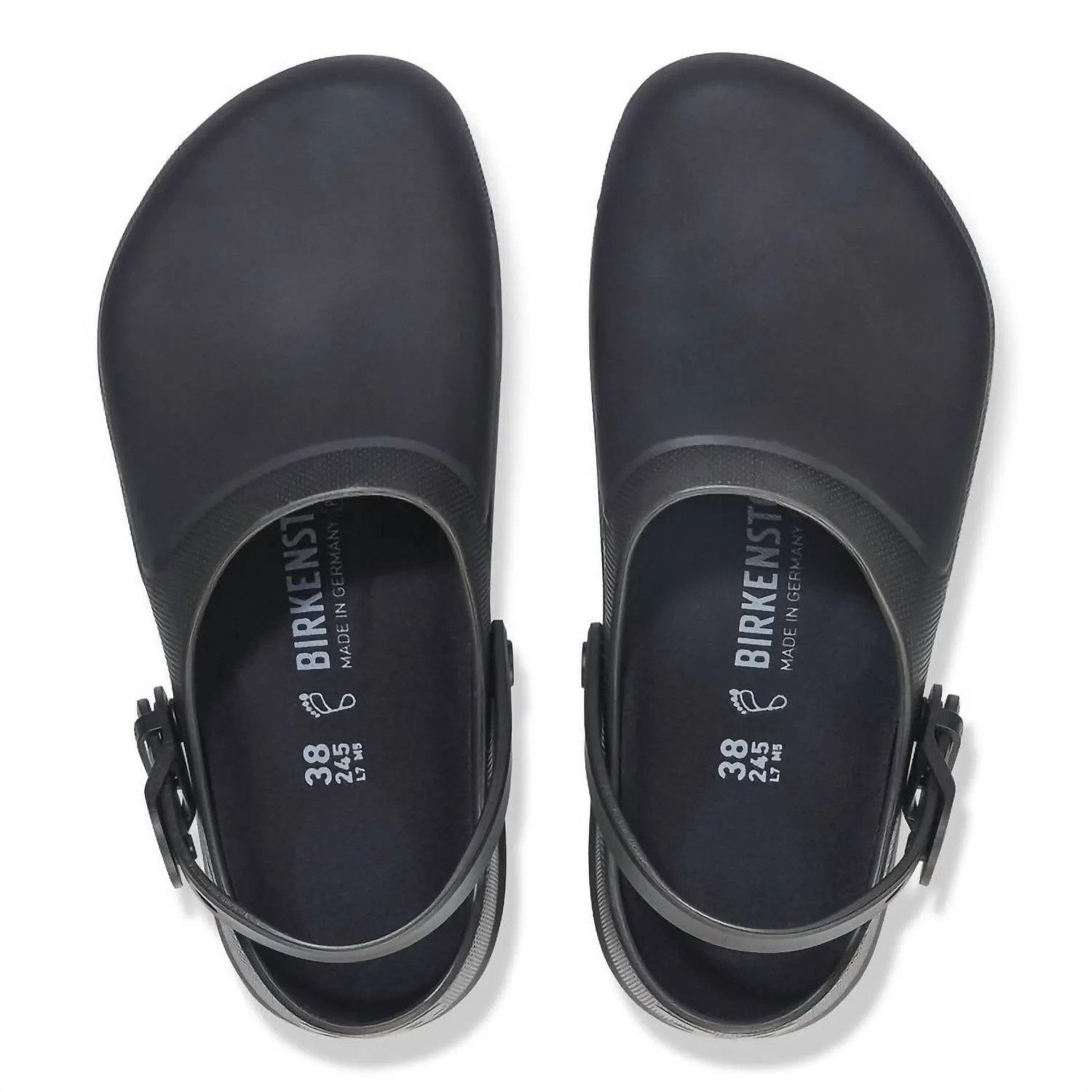 Birki Air 2.0 Clogs - Regular/wide In Jet Black