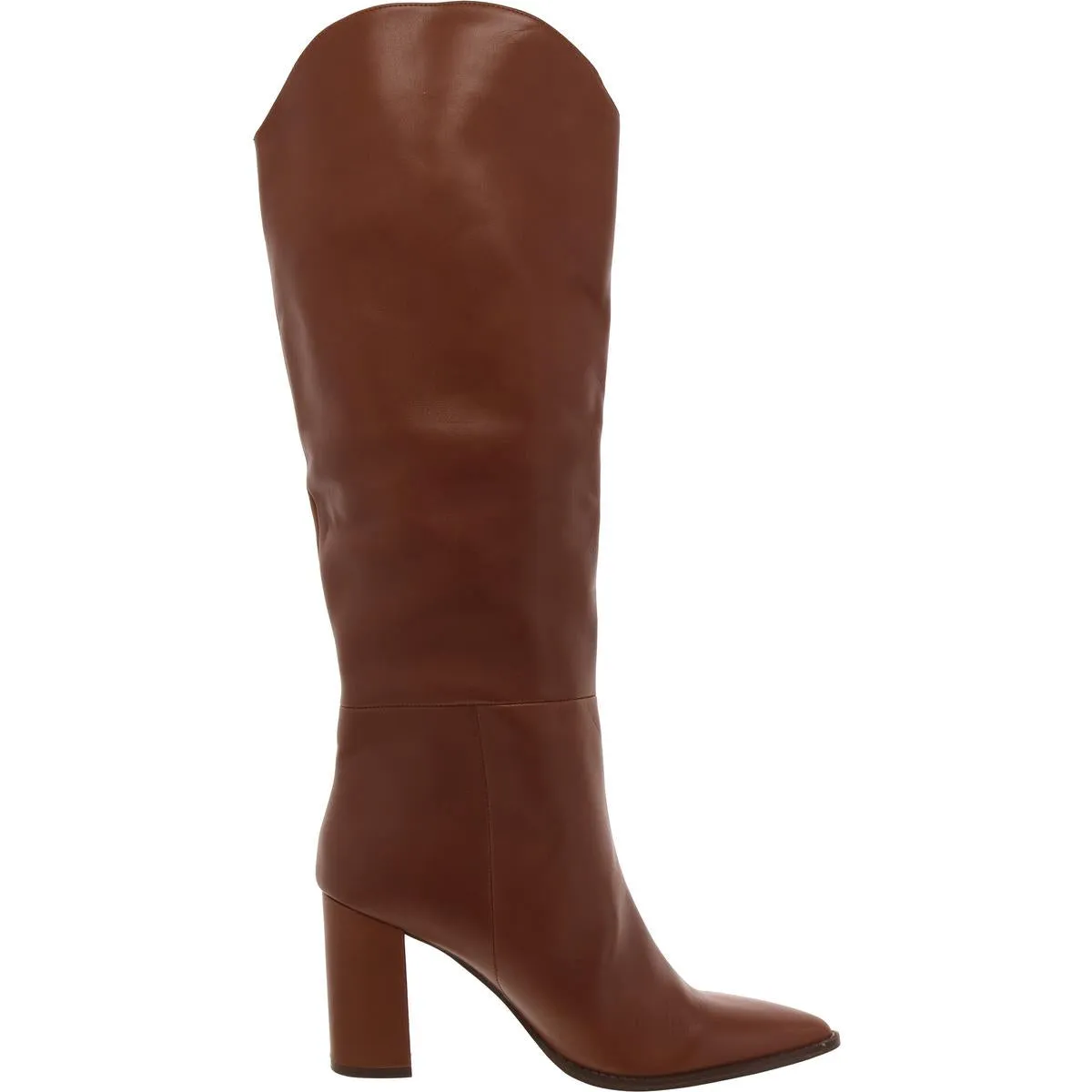 Bixby Womens Solid Pull n Knee-High Boots