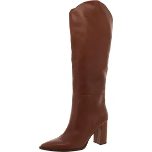 Bixby Womens Solid Pull n Knee-High Boots