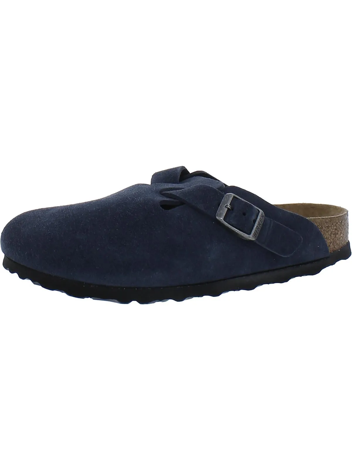 Boston Womens Leather Slip On Mule Sandals