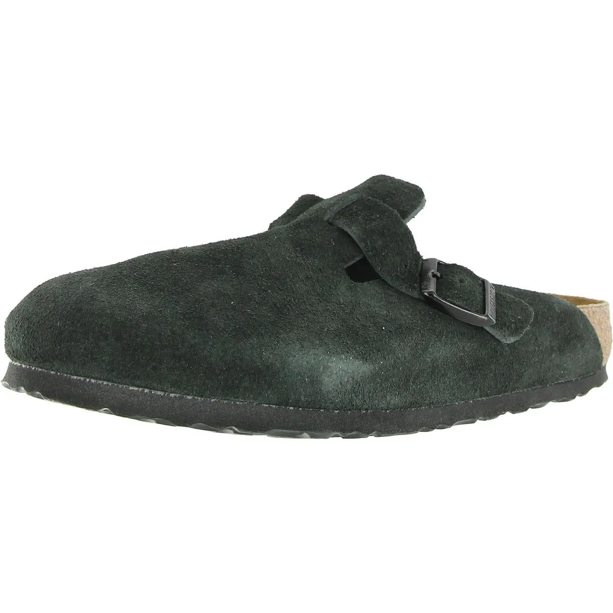 Boston Womens Leather Slip On Mule Sandals